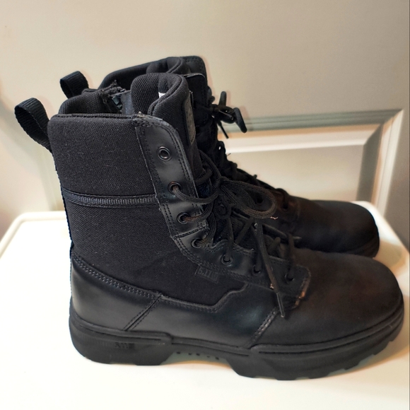 5.11 Black Tactical Boots – Size 12, Gently Used - Picture 1 of 7